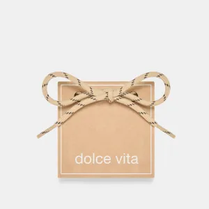 TICK MARK CORD LACE TAN MULTI Dolce Vita