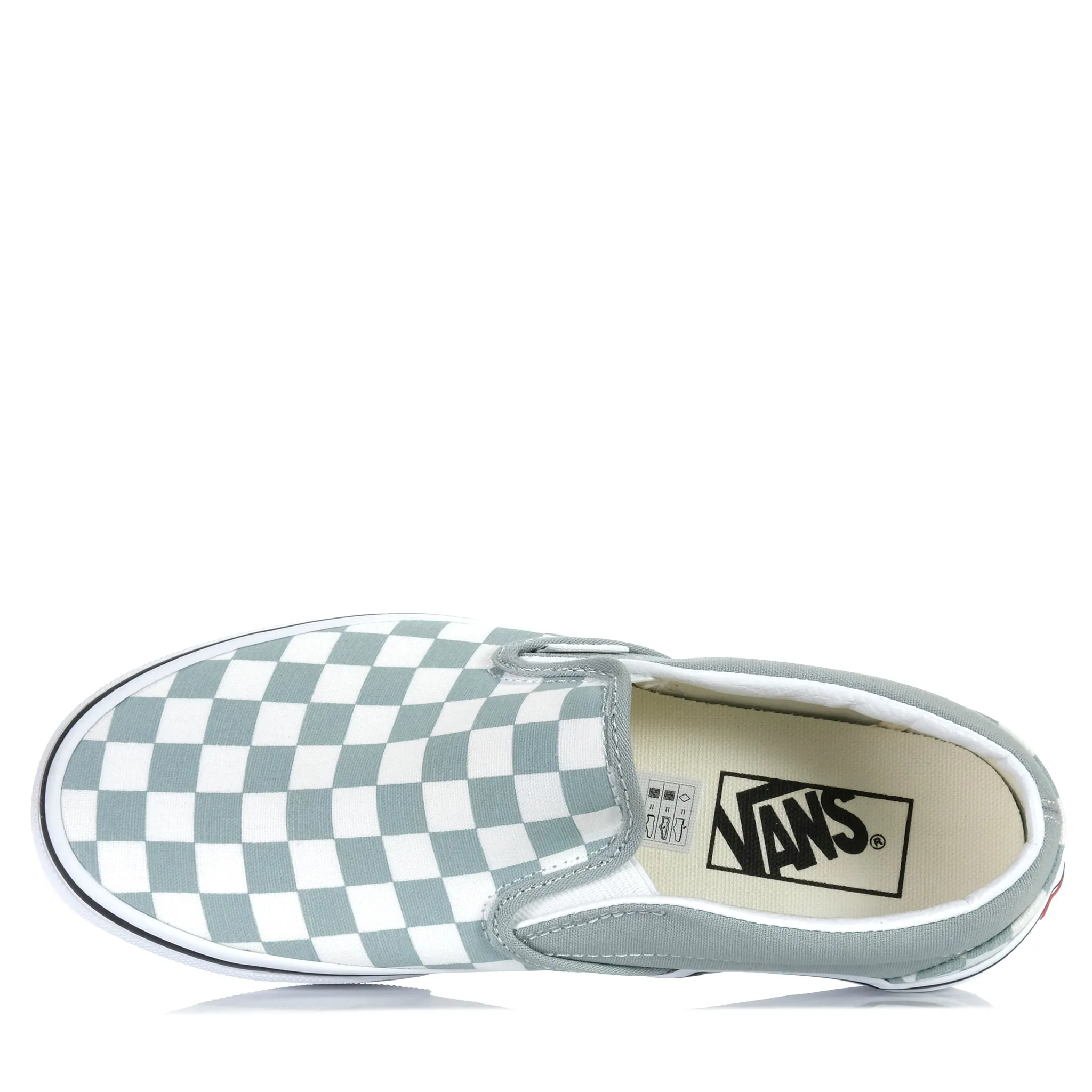 Vans Classic Slip-On Checkerboard Pure Grey