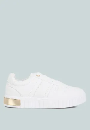 welsh panelling detail sneakers