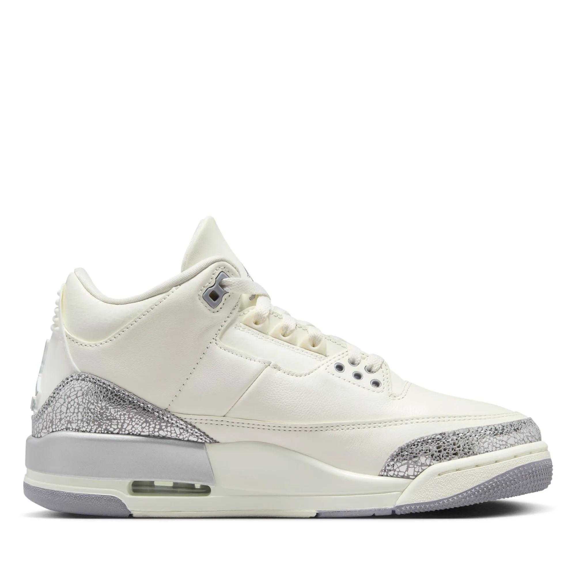 Women's Air Jordan 3 Retro - Sail/Cement Grey