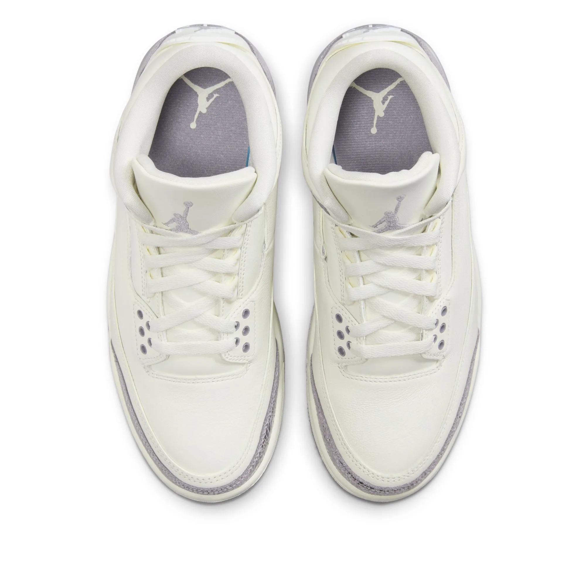 Women's Air Jordan 3 Retro - Sail/Cement Grey
